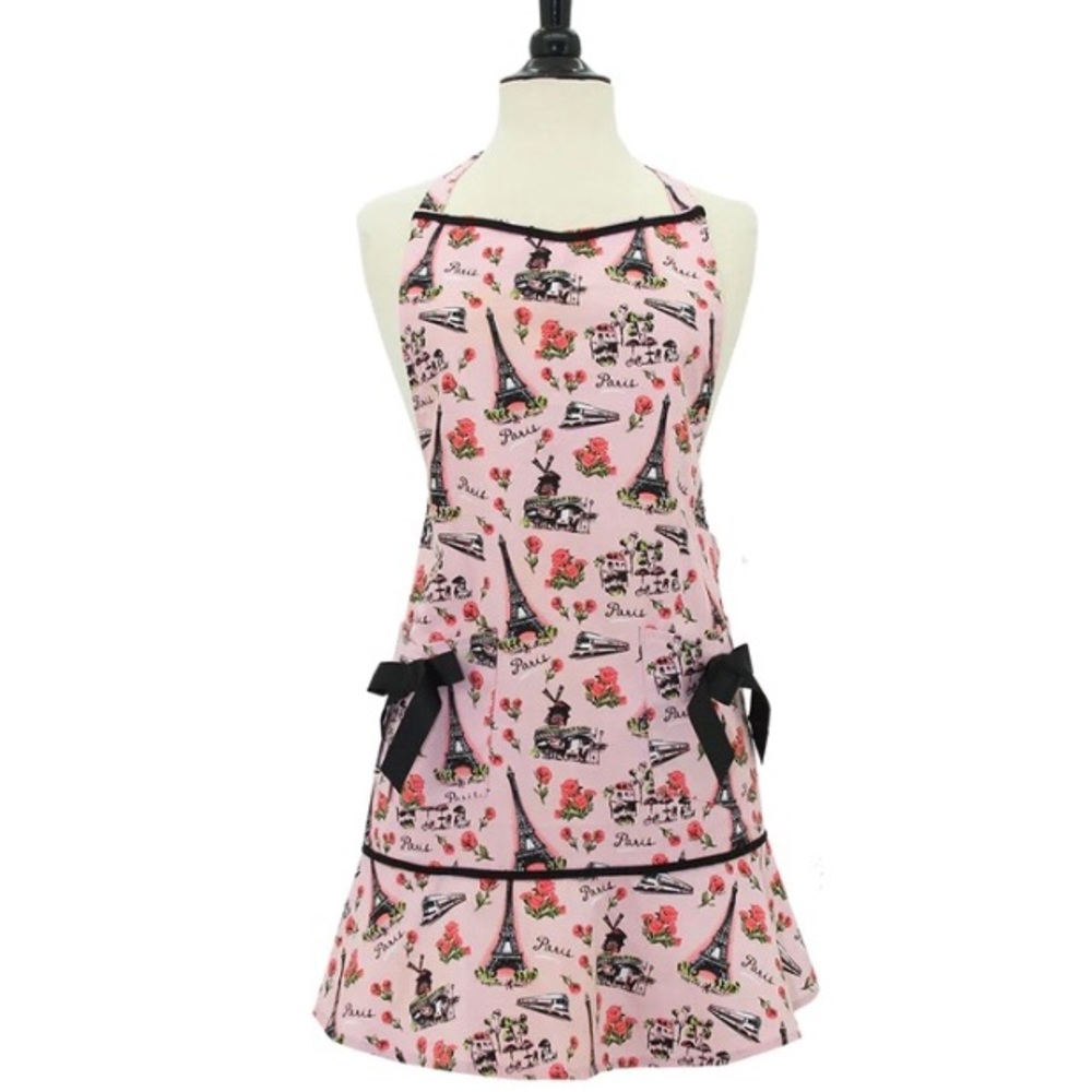 PINK EIFFEL TOWER APRON - Fun & Flirty💋 Treat Yourself or Give a Great 🎁!